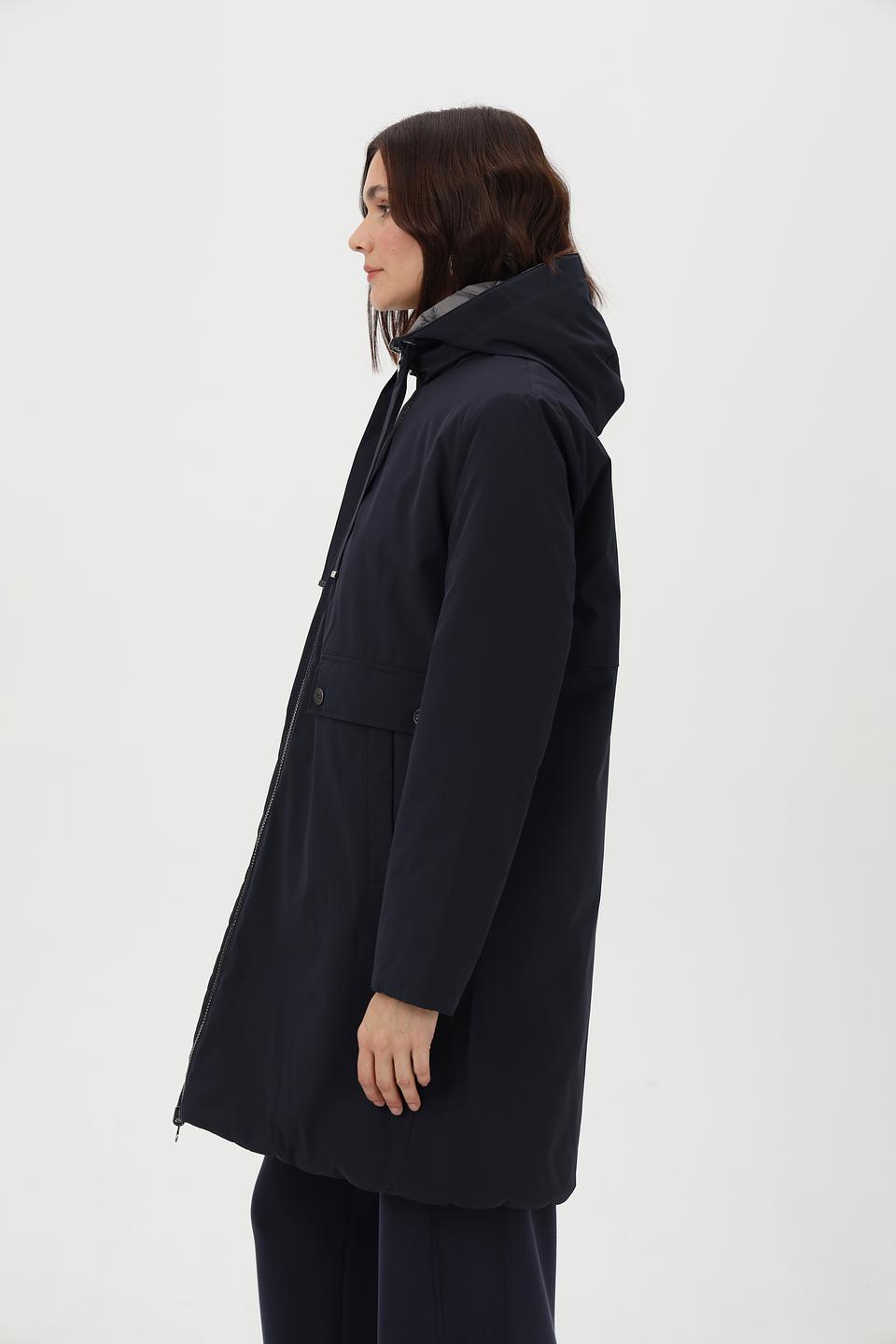 Куртка Betty Barclay стеганая темно-синяя