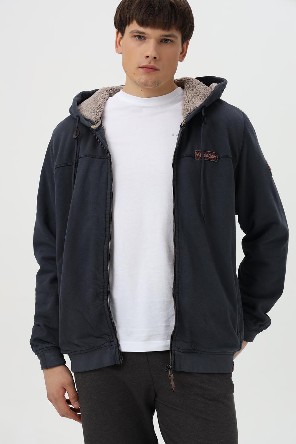 Кардиган Time Zone с капюшоном