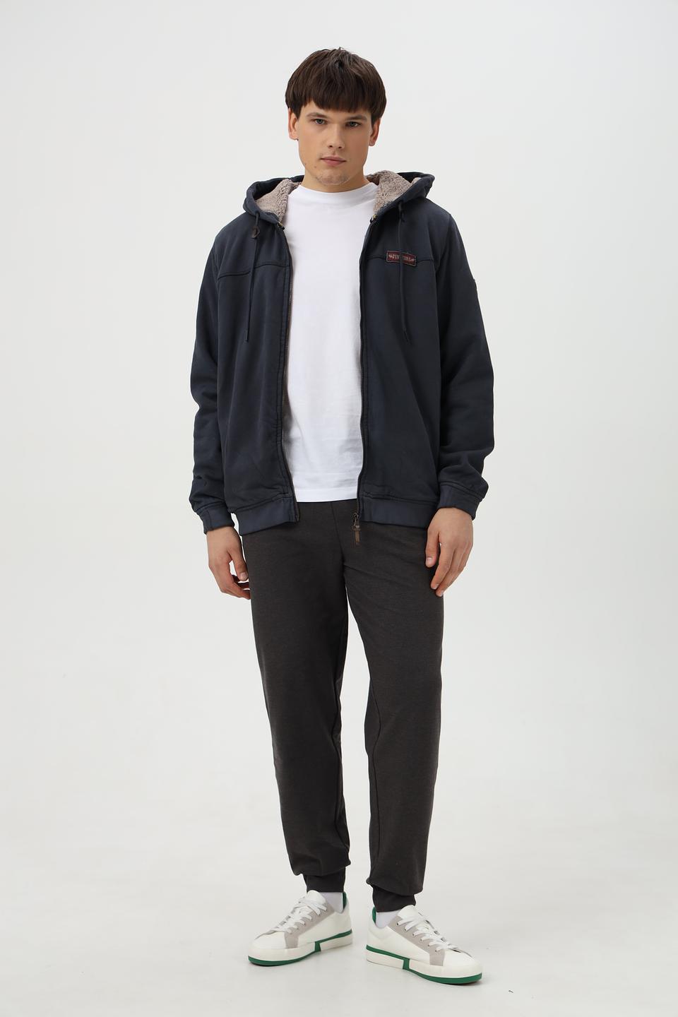 Кардиган Time Zone с капюшоном