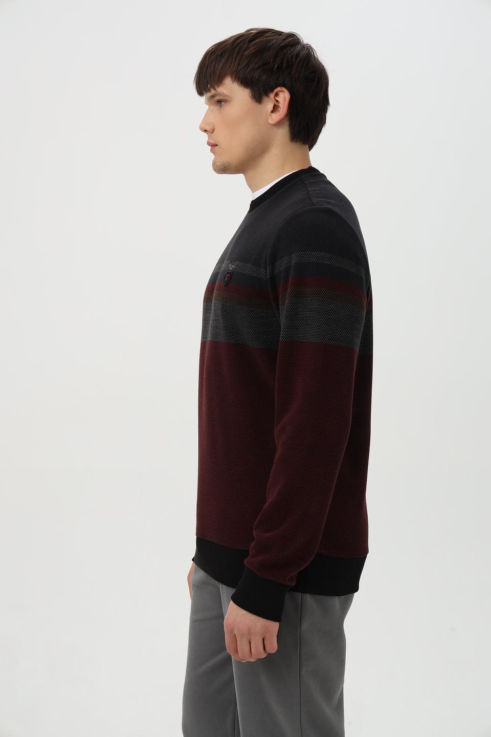 Джемпер Monte Carlo в полоску