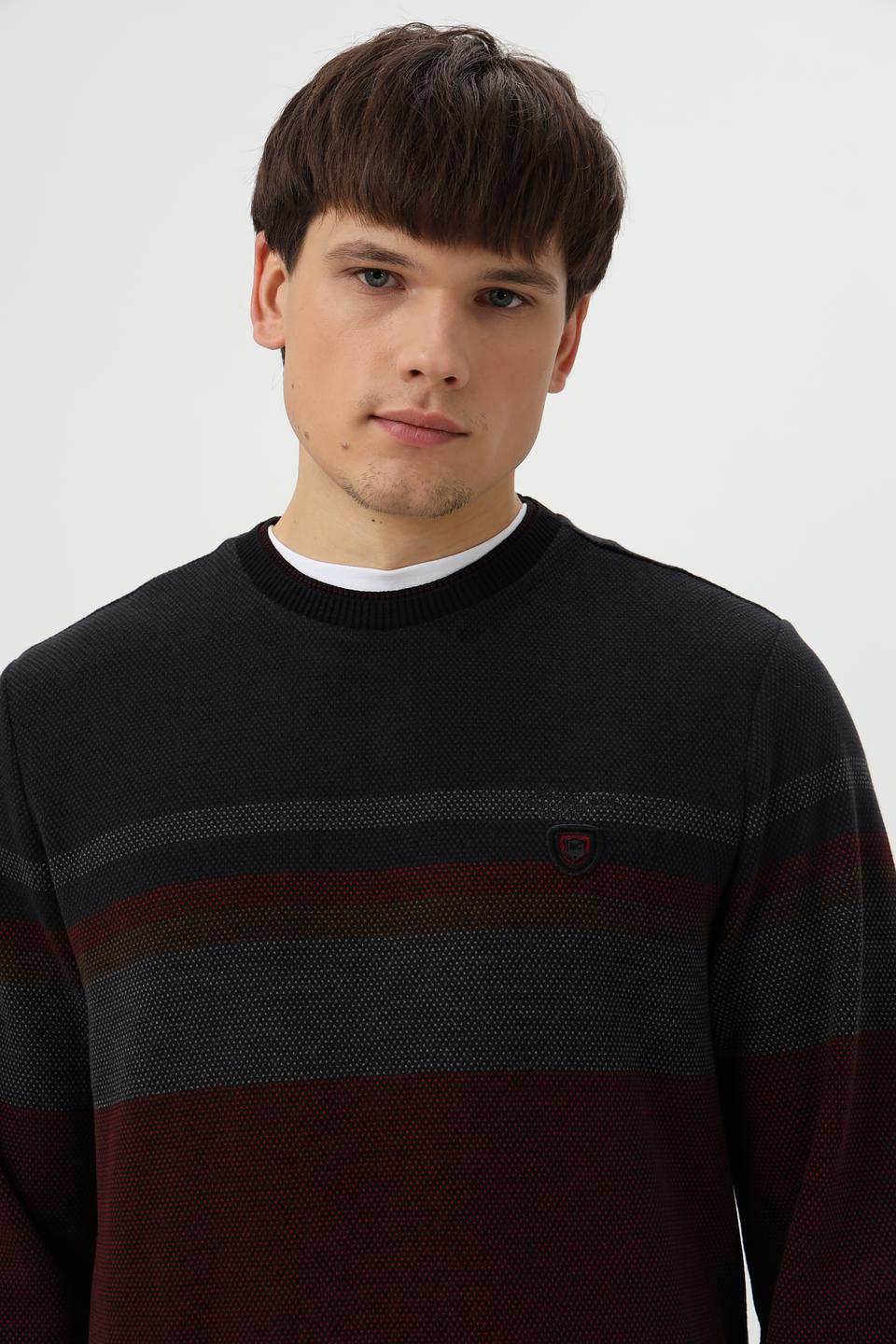 Джемпер Monte Carlo в полоску