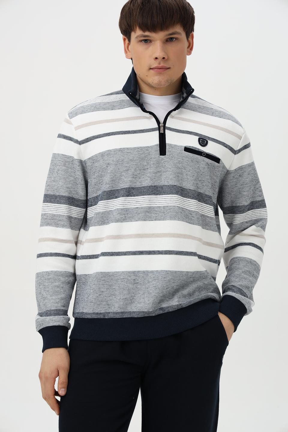 Джемпер Monte Carlo в полоску