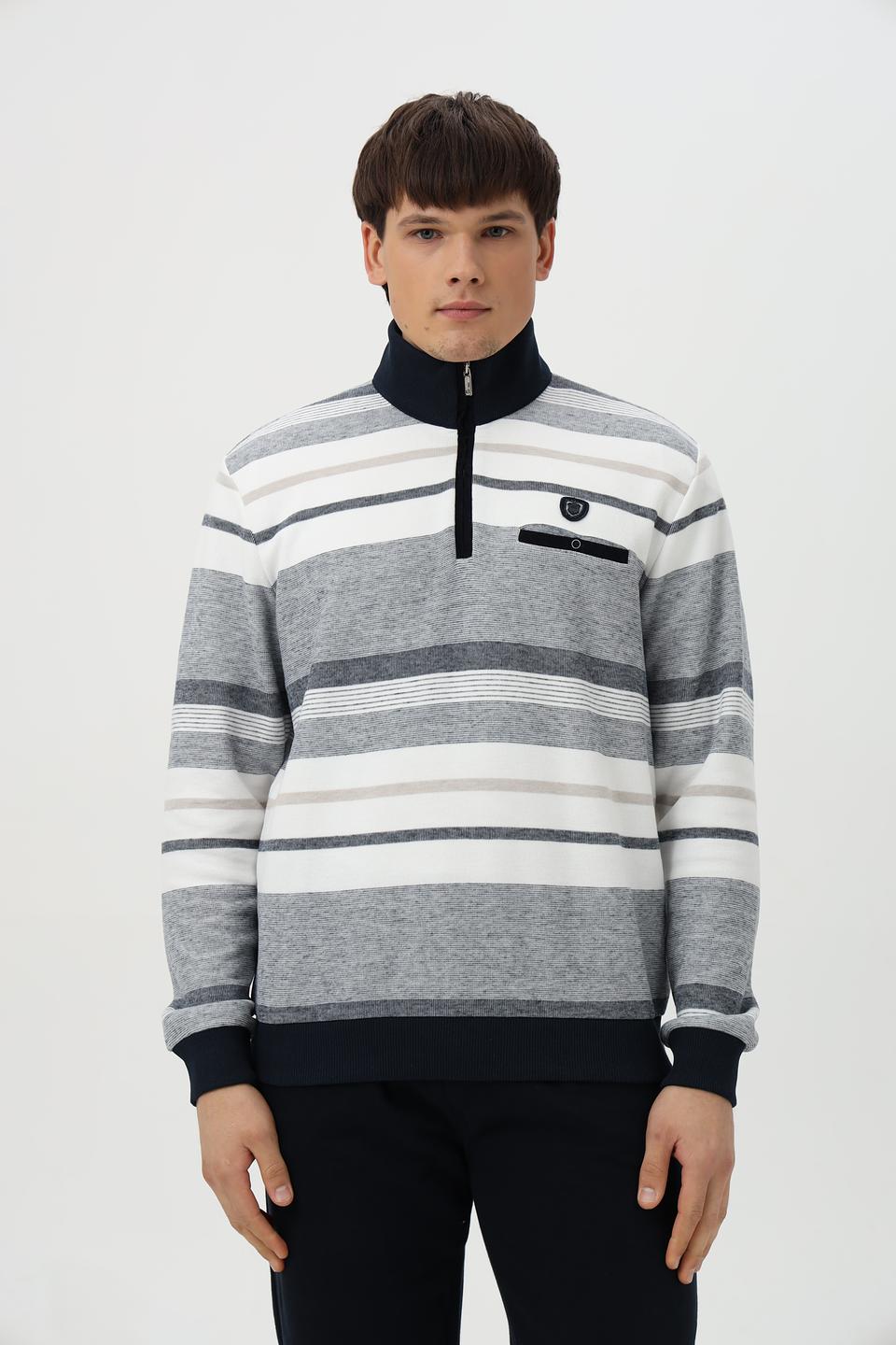 Джемпер Monte Carlo в полоску