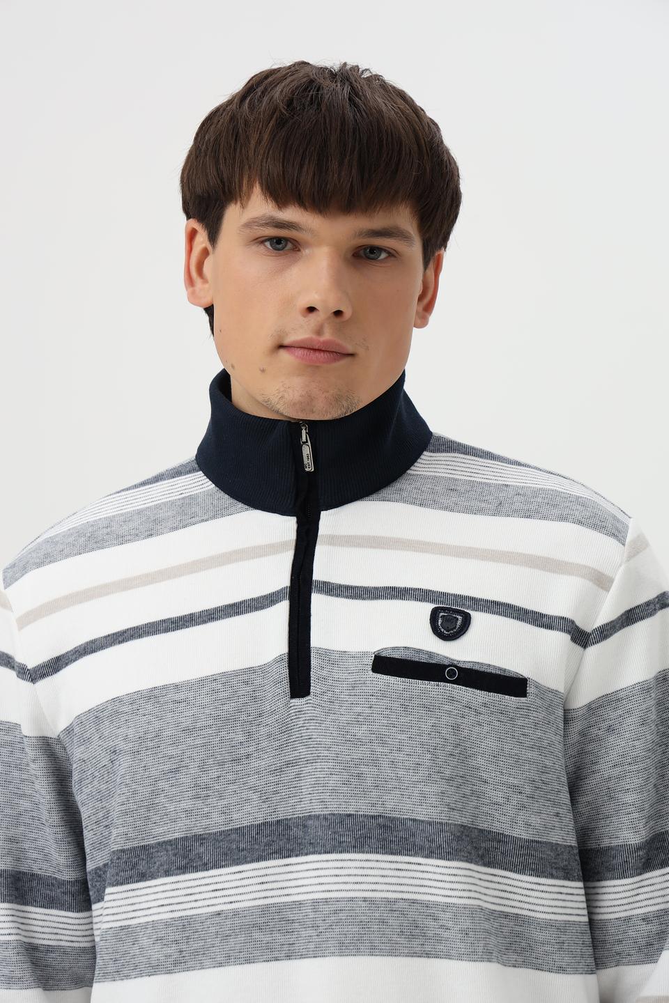 Джемпер Monte Carlo в полоску