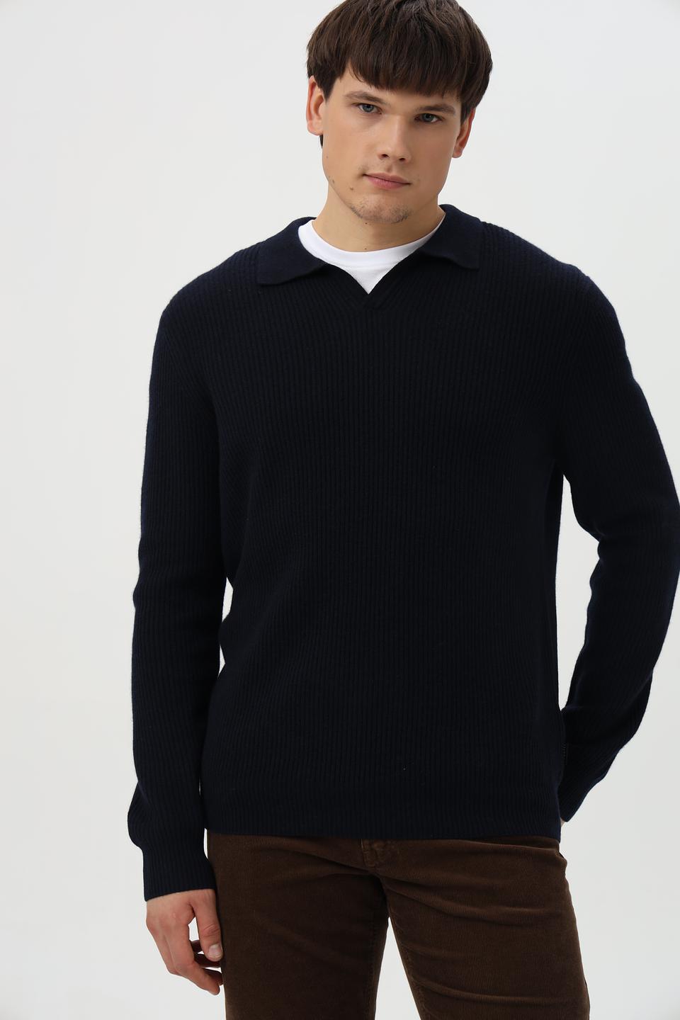 Джемпер Bugatti с воротником