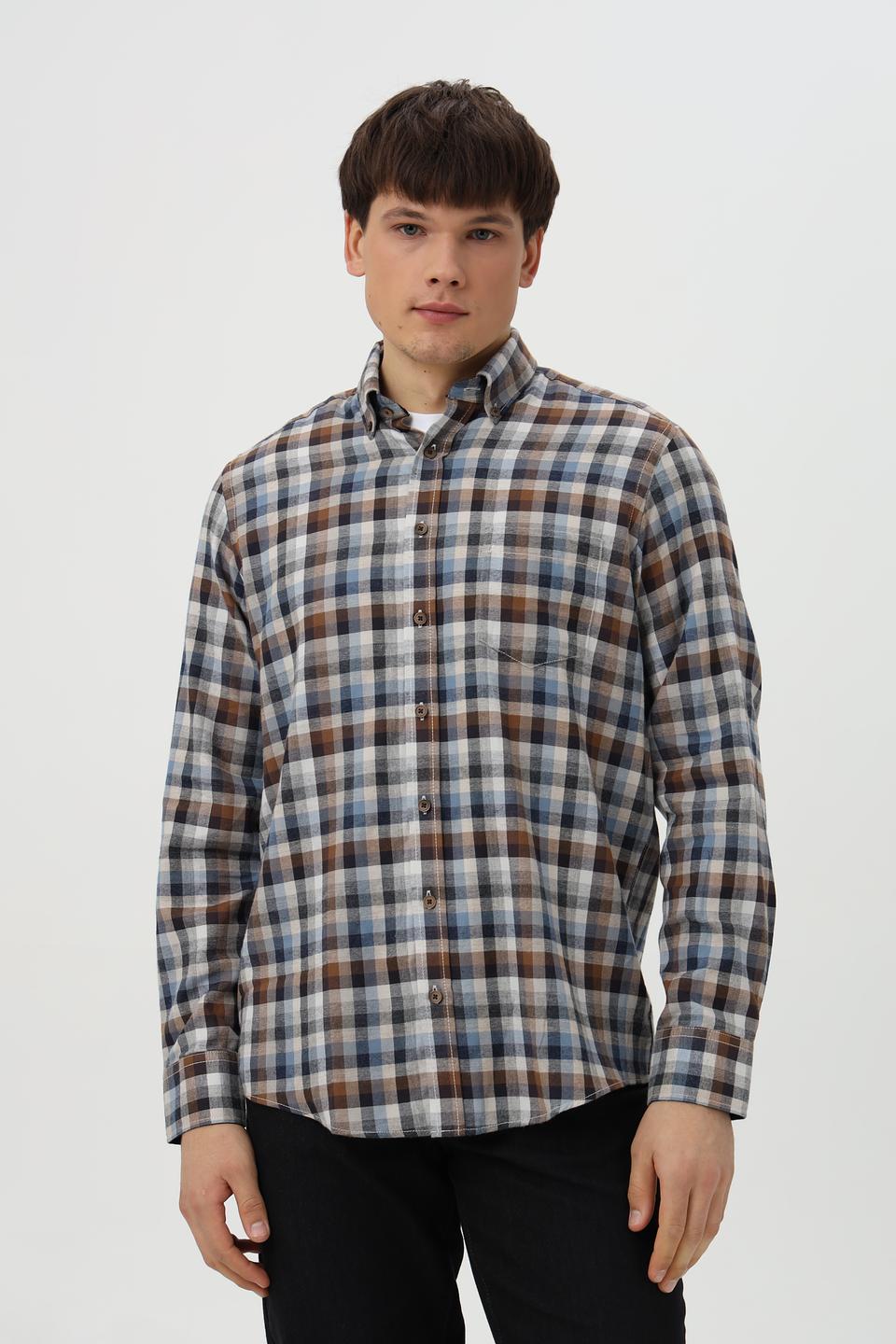 Рубашка Casa Moda в клетку