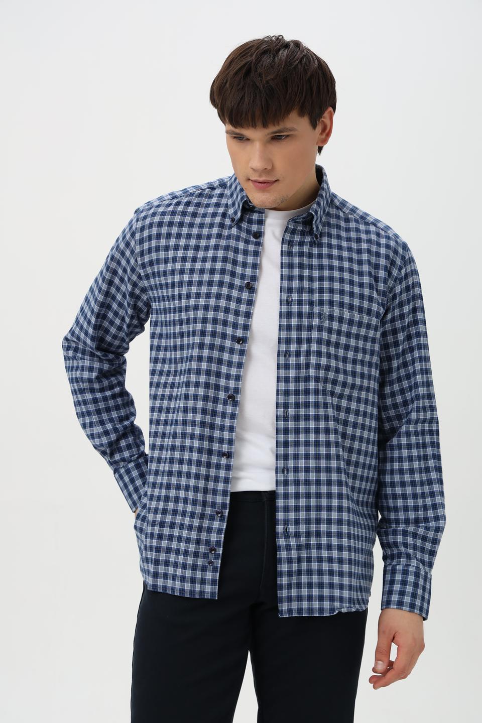 Рубашка Sea Barrier в клетку