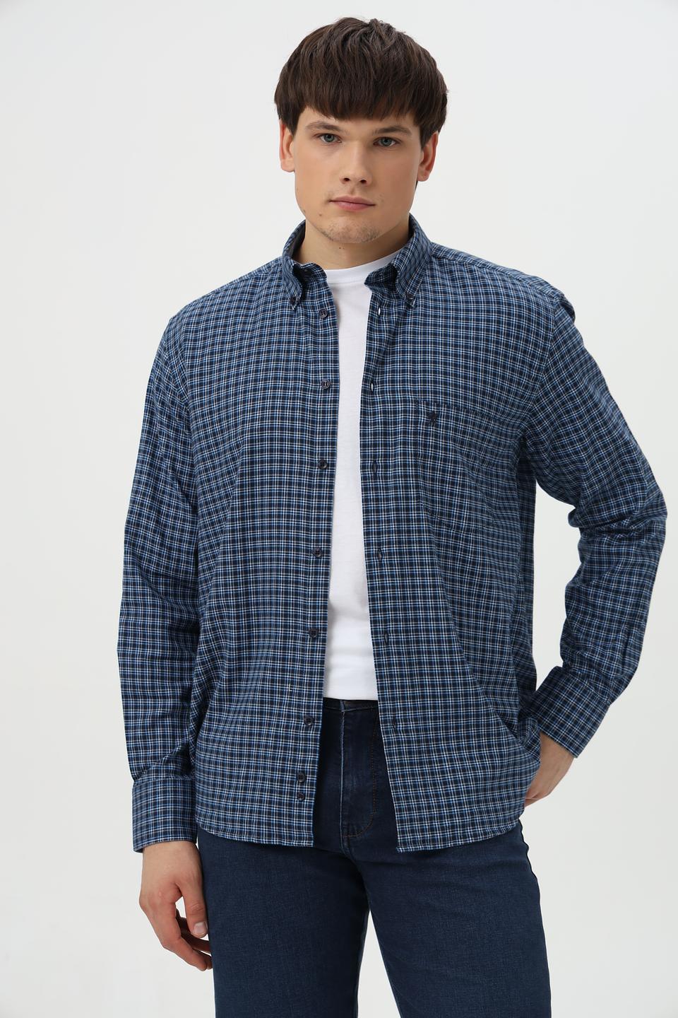 Рубашка Sea Barrier в клетку