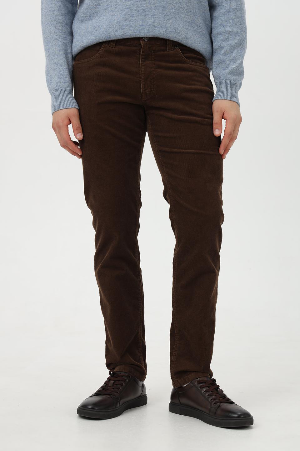 Брюки вельветовые Gardeur коричневые
