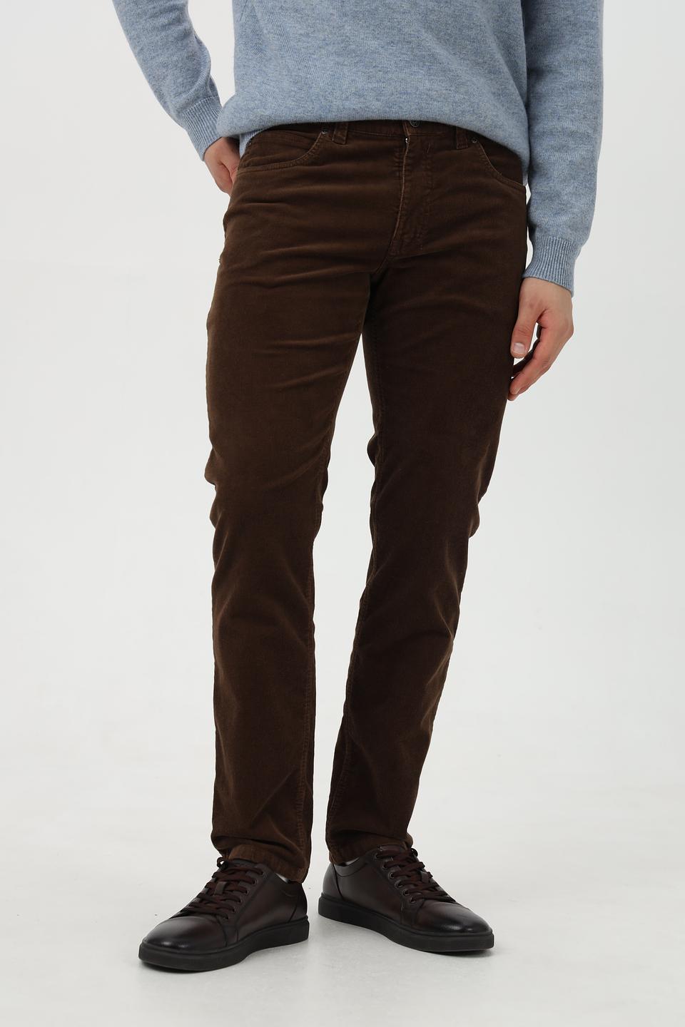 Брюки вельветовые Gardeur коричневые