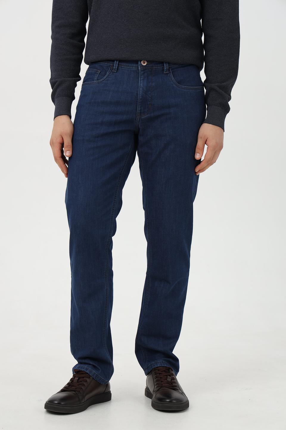 Джинсы Hattric синие прямые