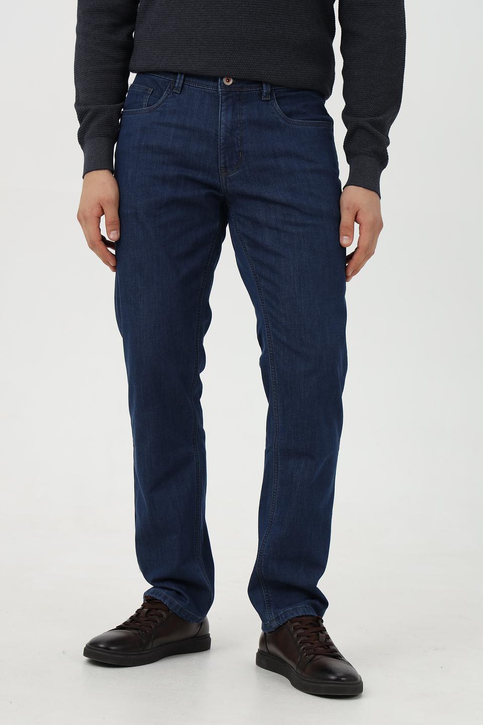 Джинсы Hattric синие прямые