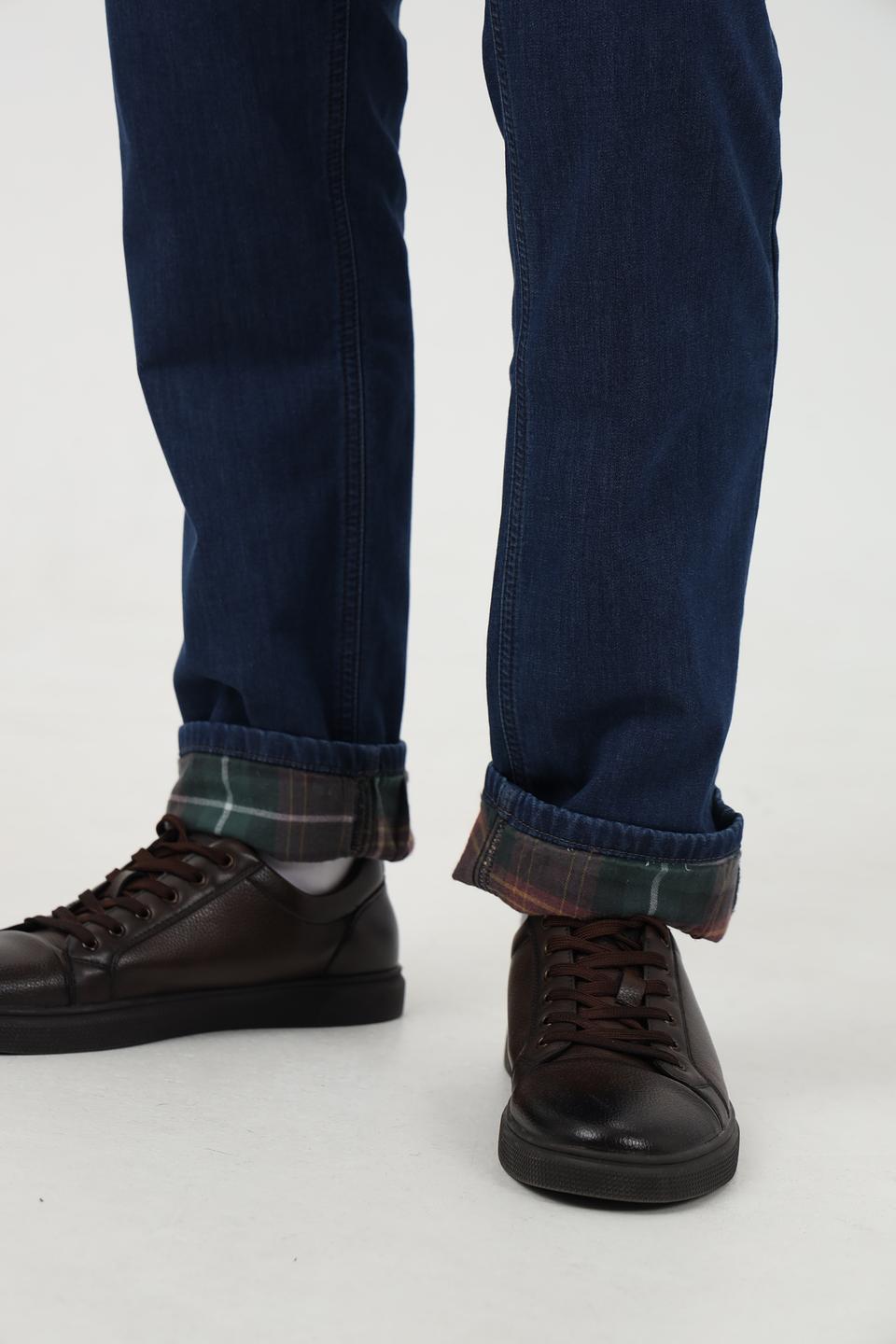 Джинсы Hattric синие прямые