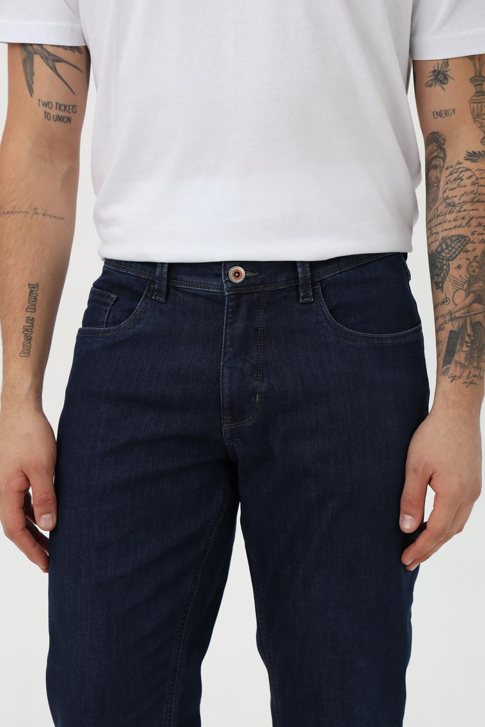 Джинсы Hattric синие прямые