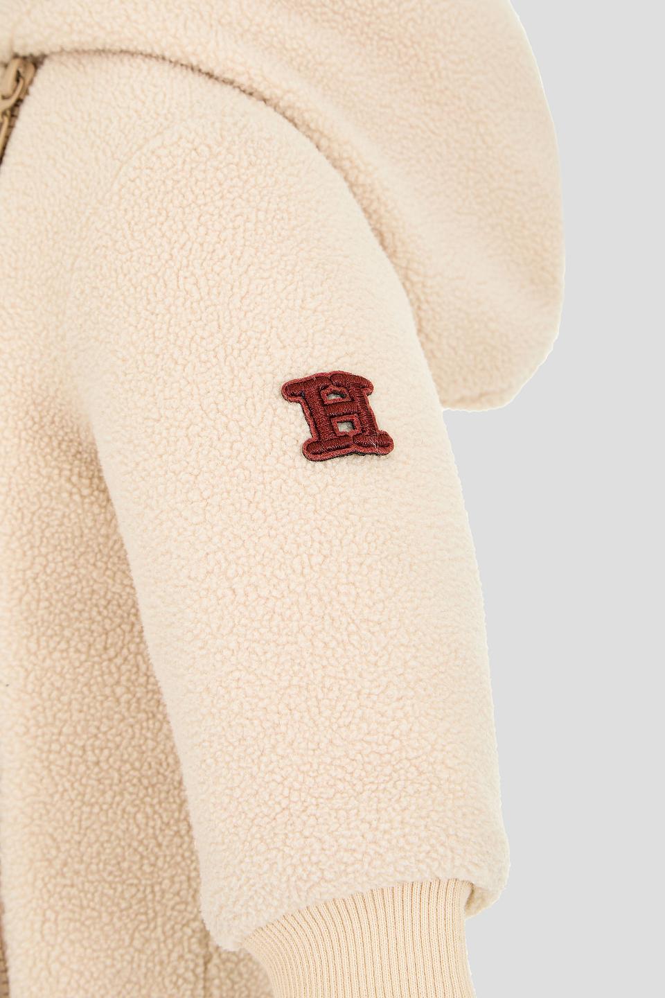 Комбинезон Choupette плюшевый бежевый