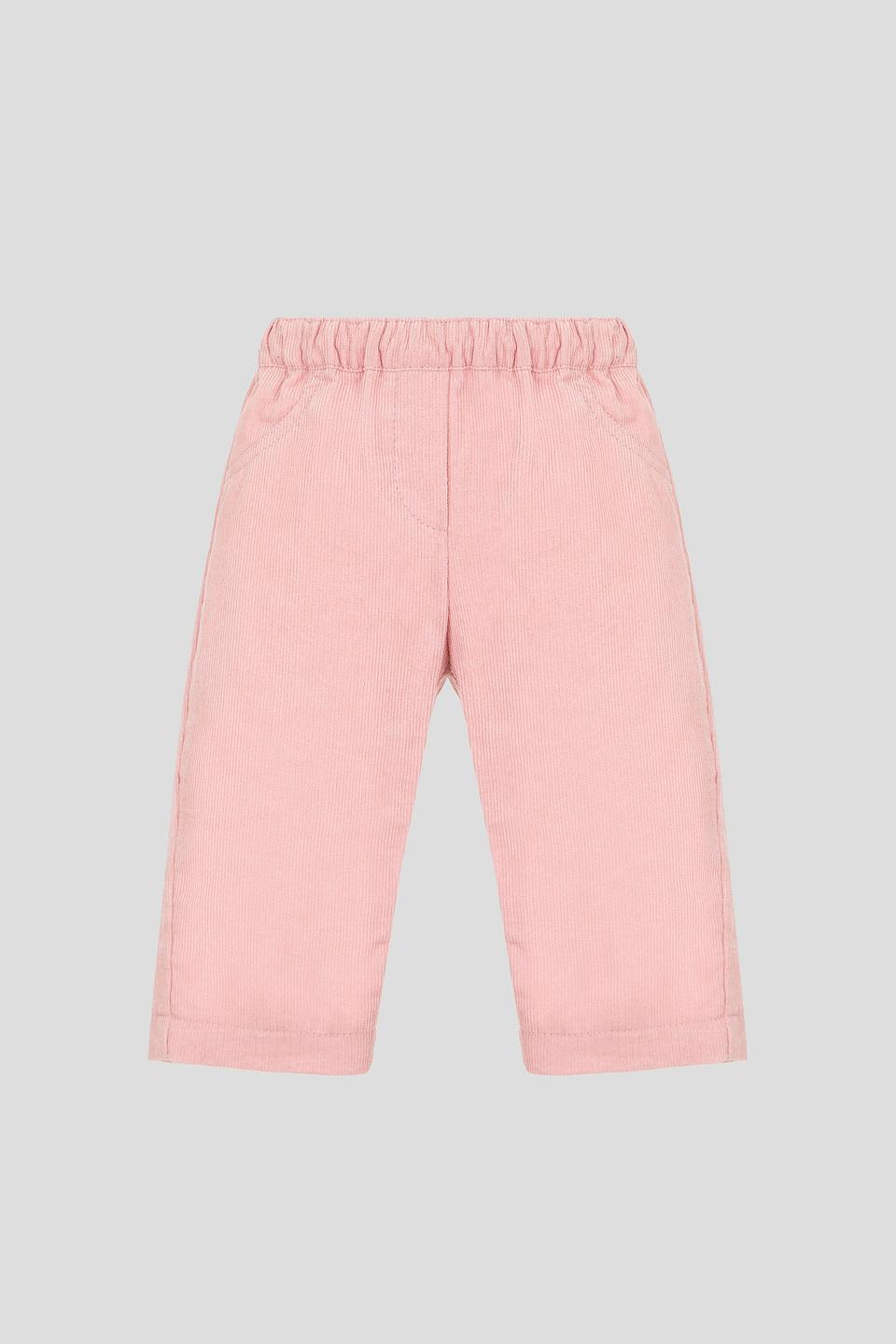 Брюки Choupette вельветовые розовые