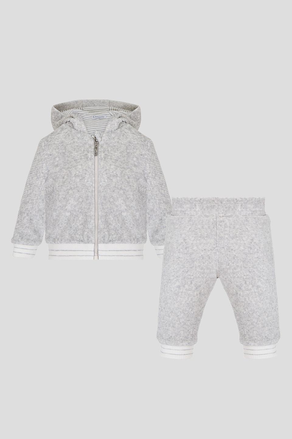 Костюм Choupette серый меланж