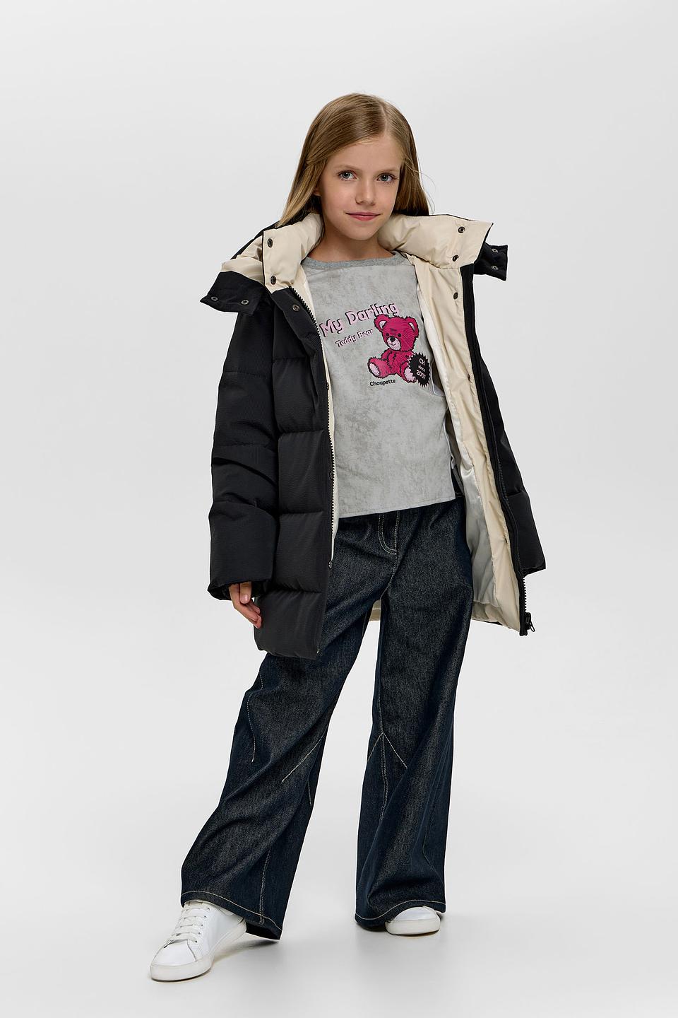 Пуховик Choupette дев. черный