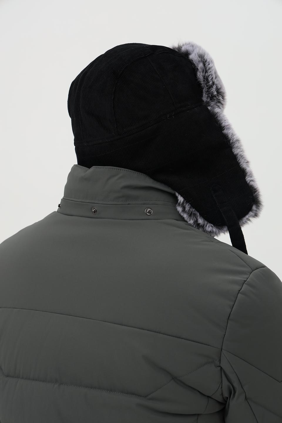 Шапка-ушанка Bugatti ACC чёрная