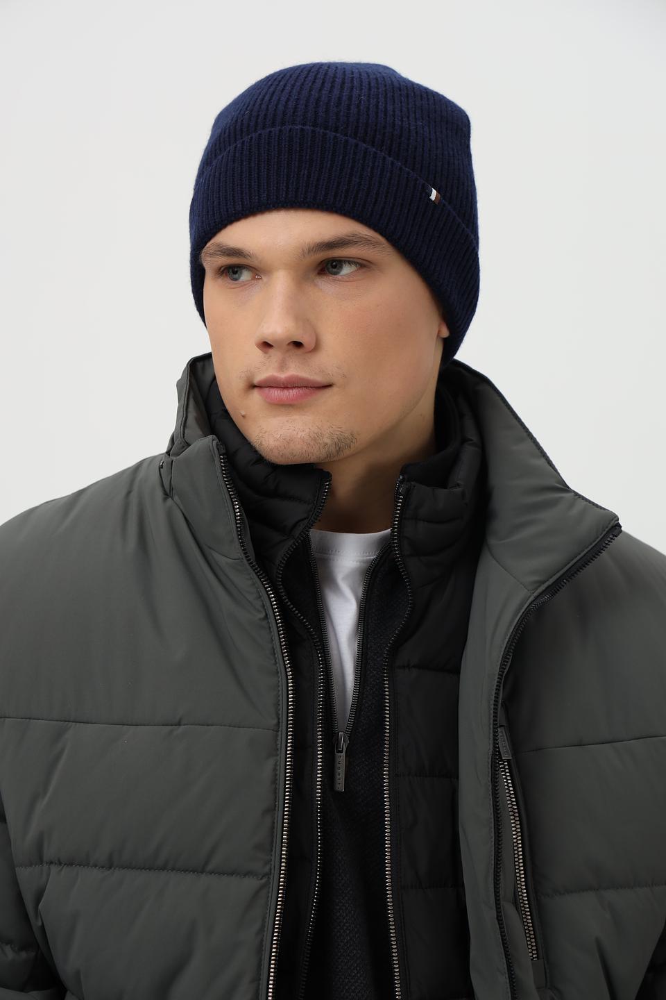 Шапка Bugatti ACC синяя