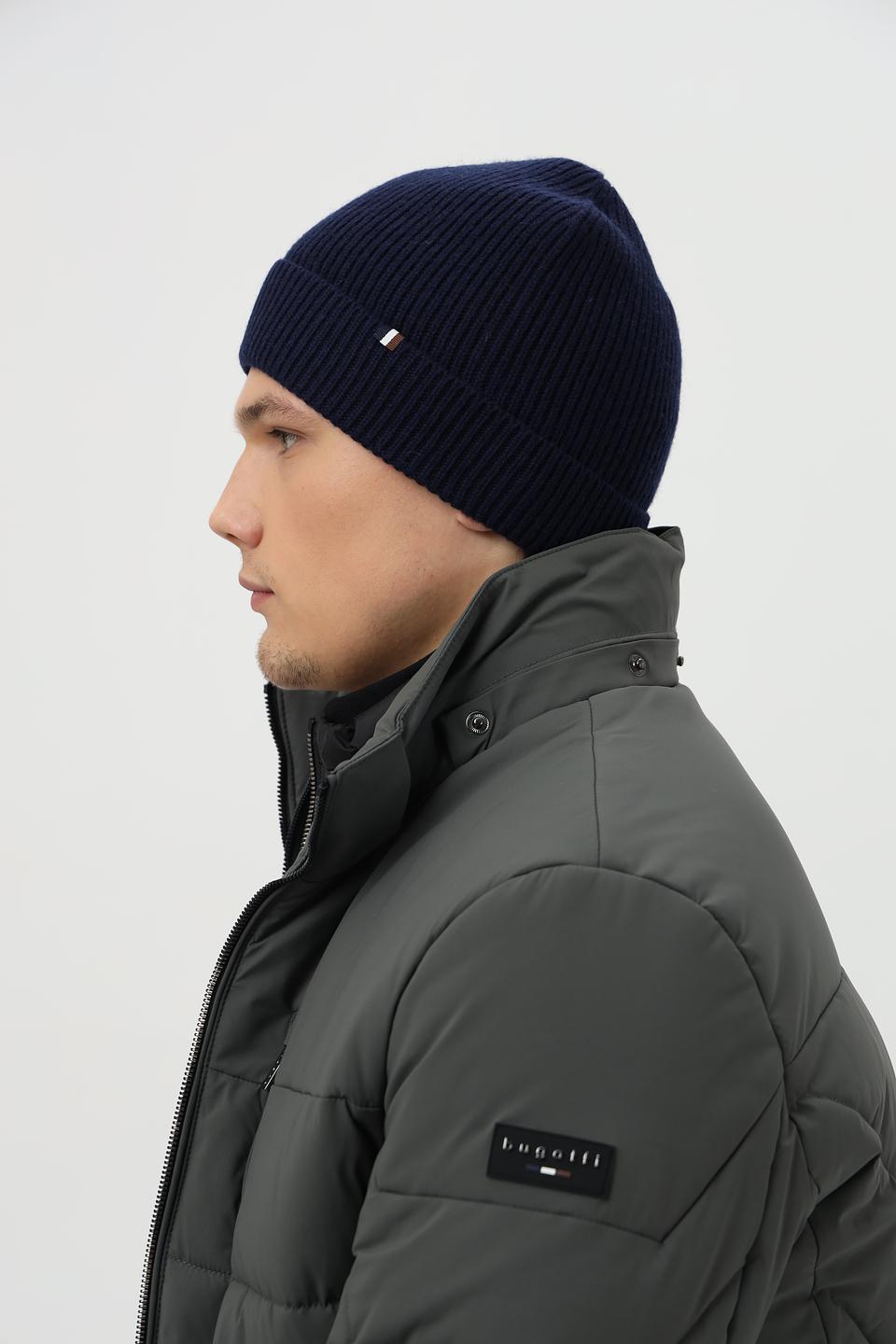 Шапка Bugatti ACC синяя