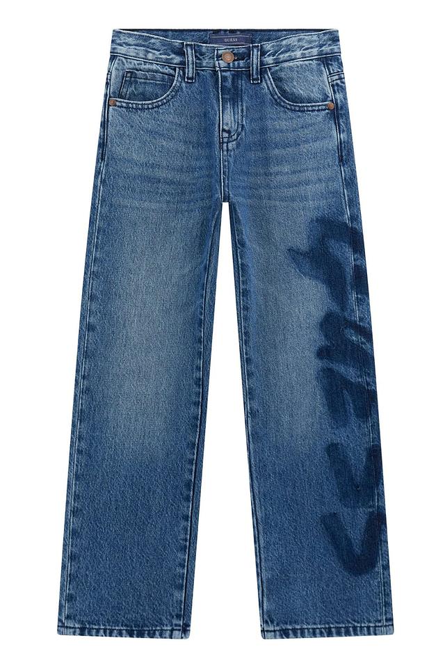 Джинсы Guess с принтом