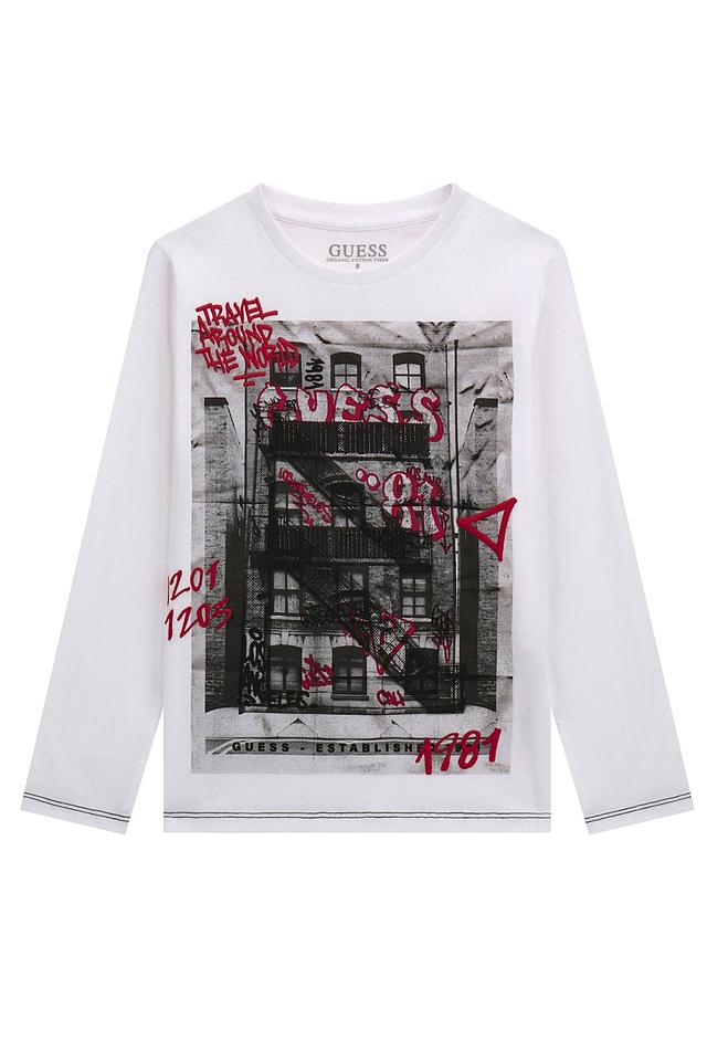 Футболка Guess с принтом