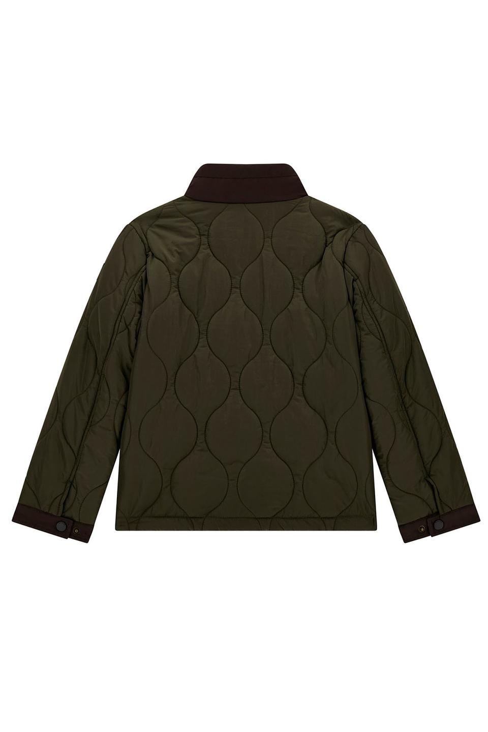 Куртка Guess стеганая оливковая