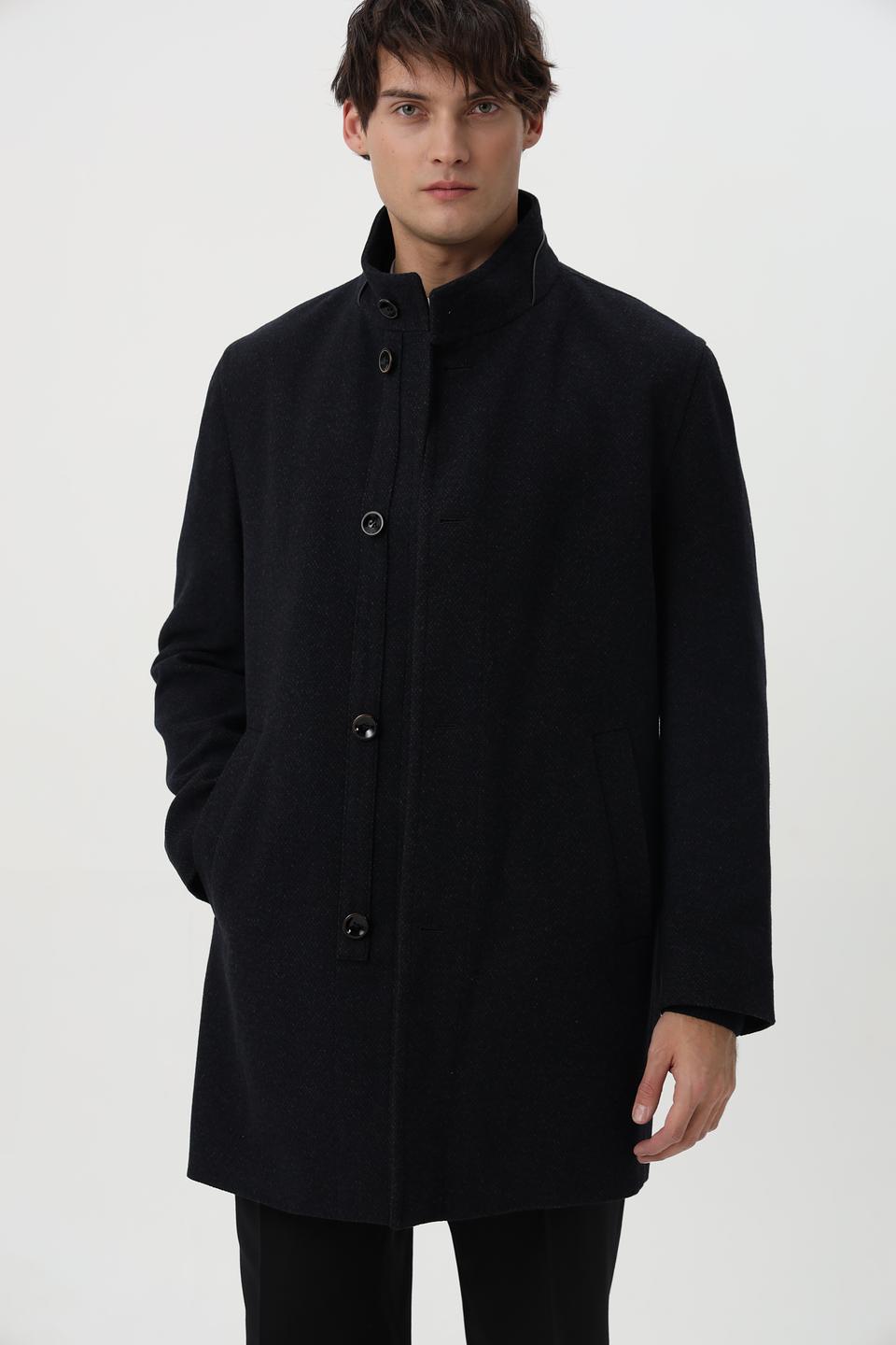 Пальто Bugatti классическое черное