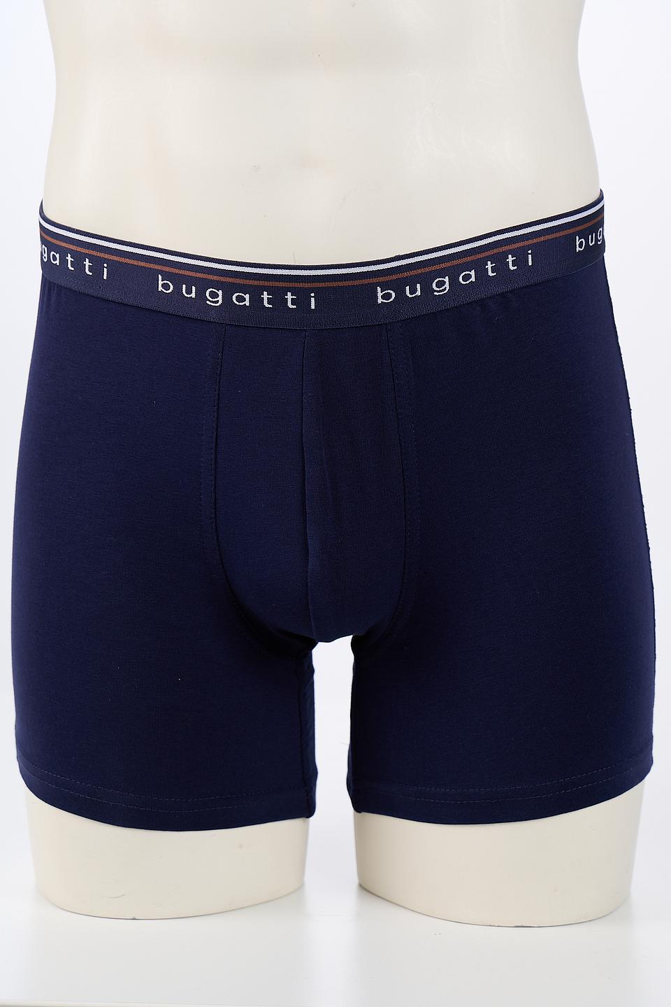 Трусы Bugatti ACC синие с принтом