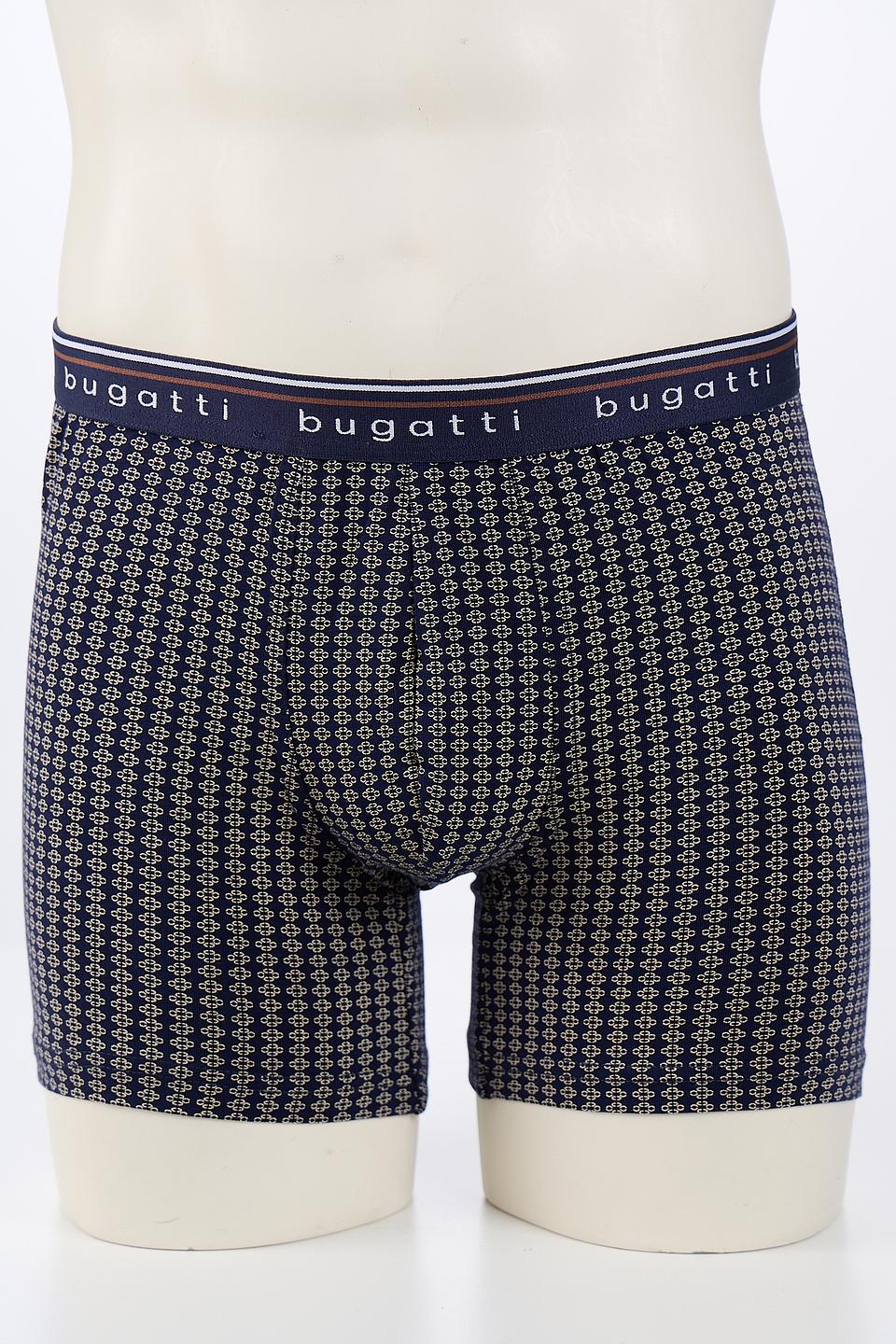 Трусы Bugatti ACC синие с принтом
