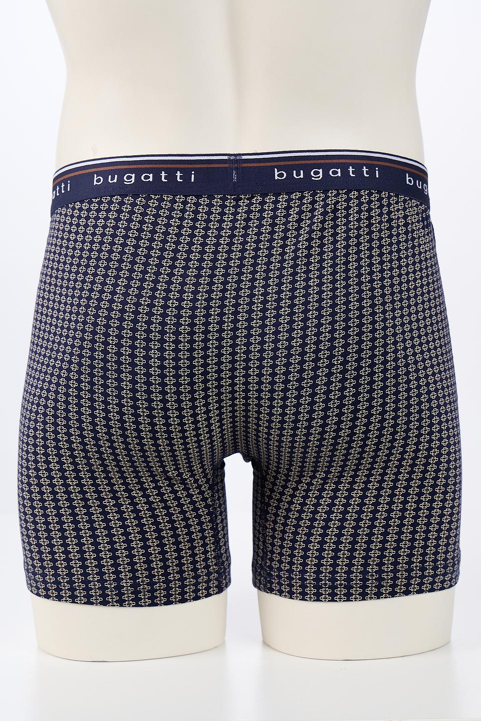Трусы Bugatti ACC синие с принтом