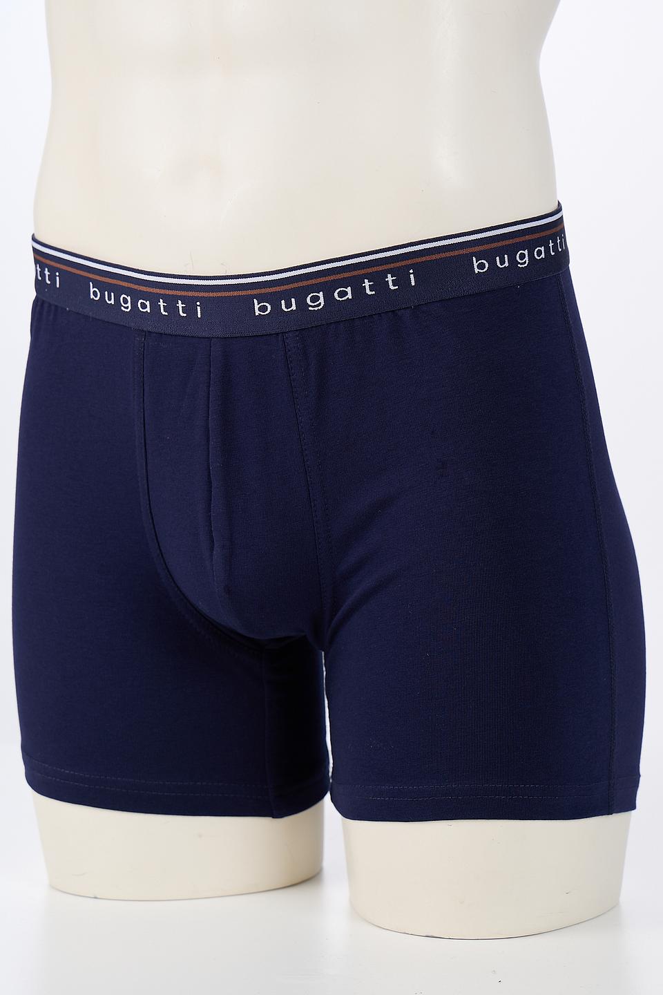 Трусы Bugatti ACC синие с принтом