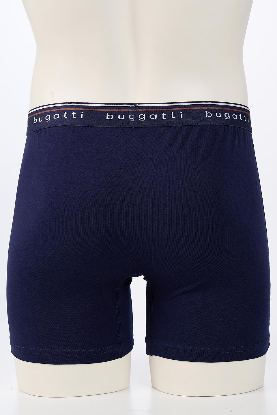 Трусы Bugatti ACC синие с принтом