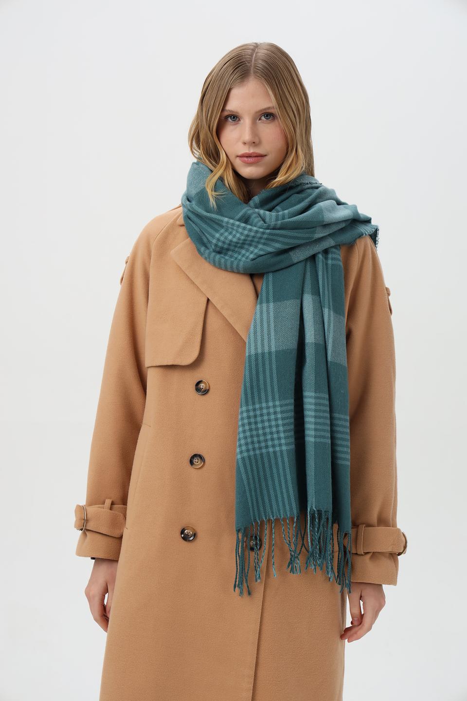 Шарф Fraas в клетку