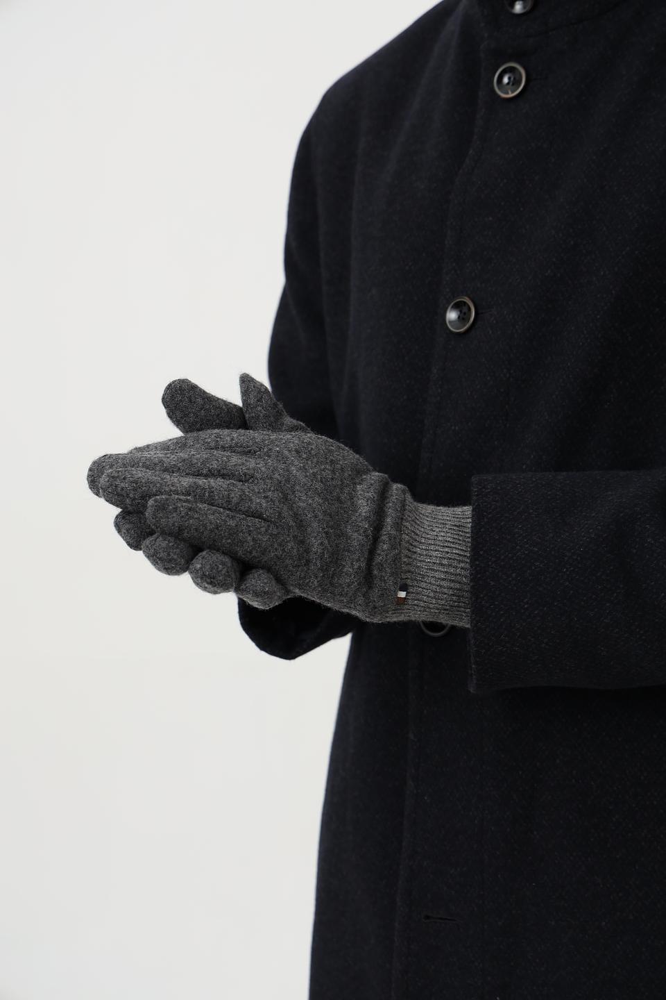 Перчатки Bugatti ACC серые