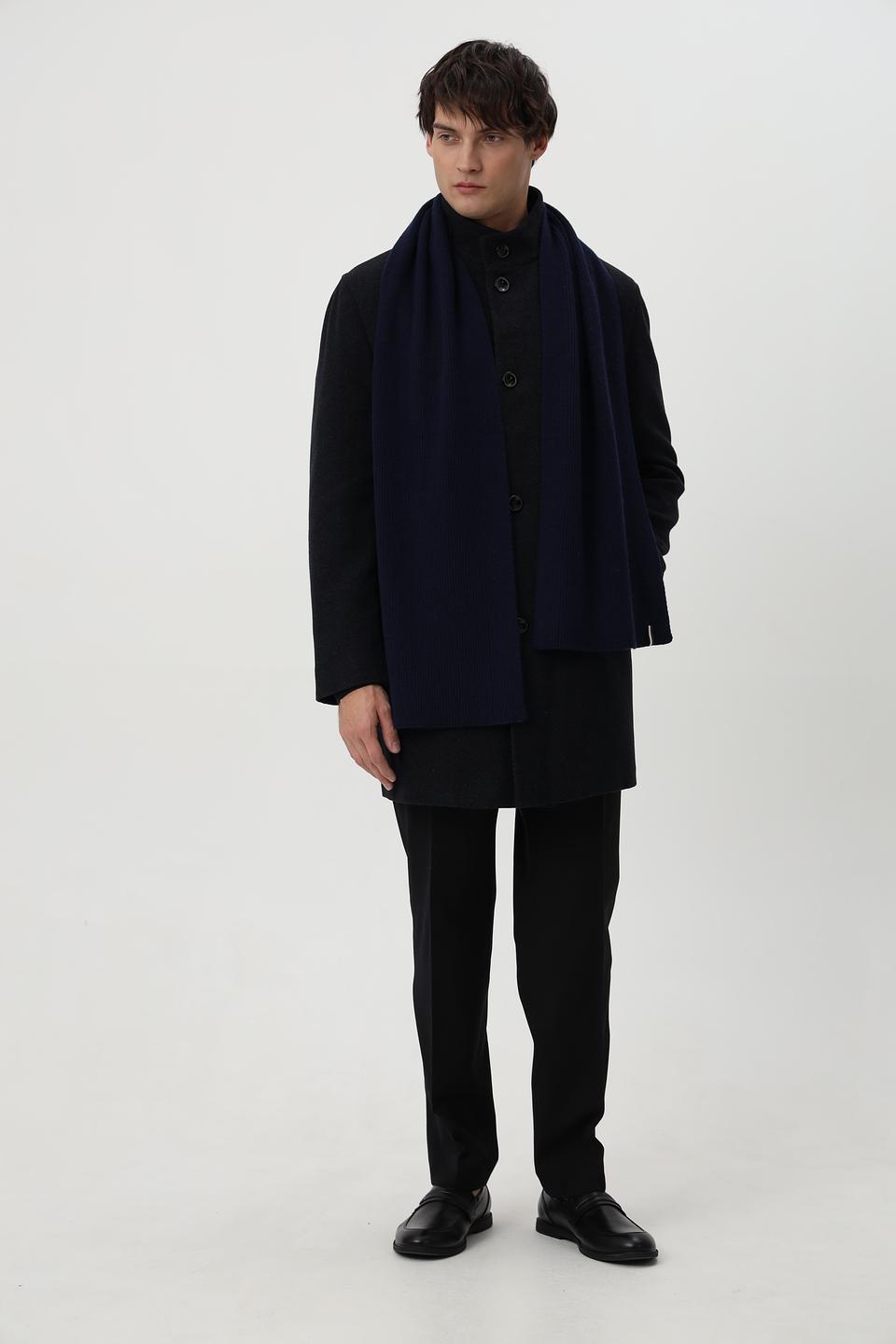 Шарф Bugatti ACC синий