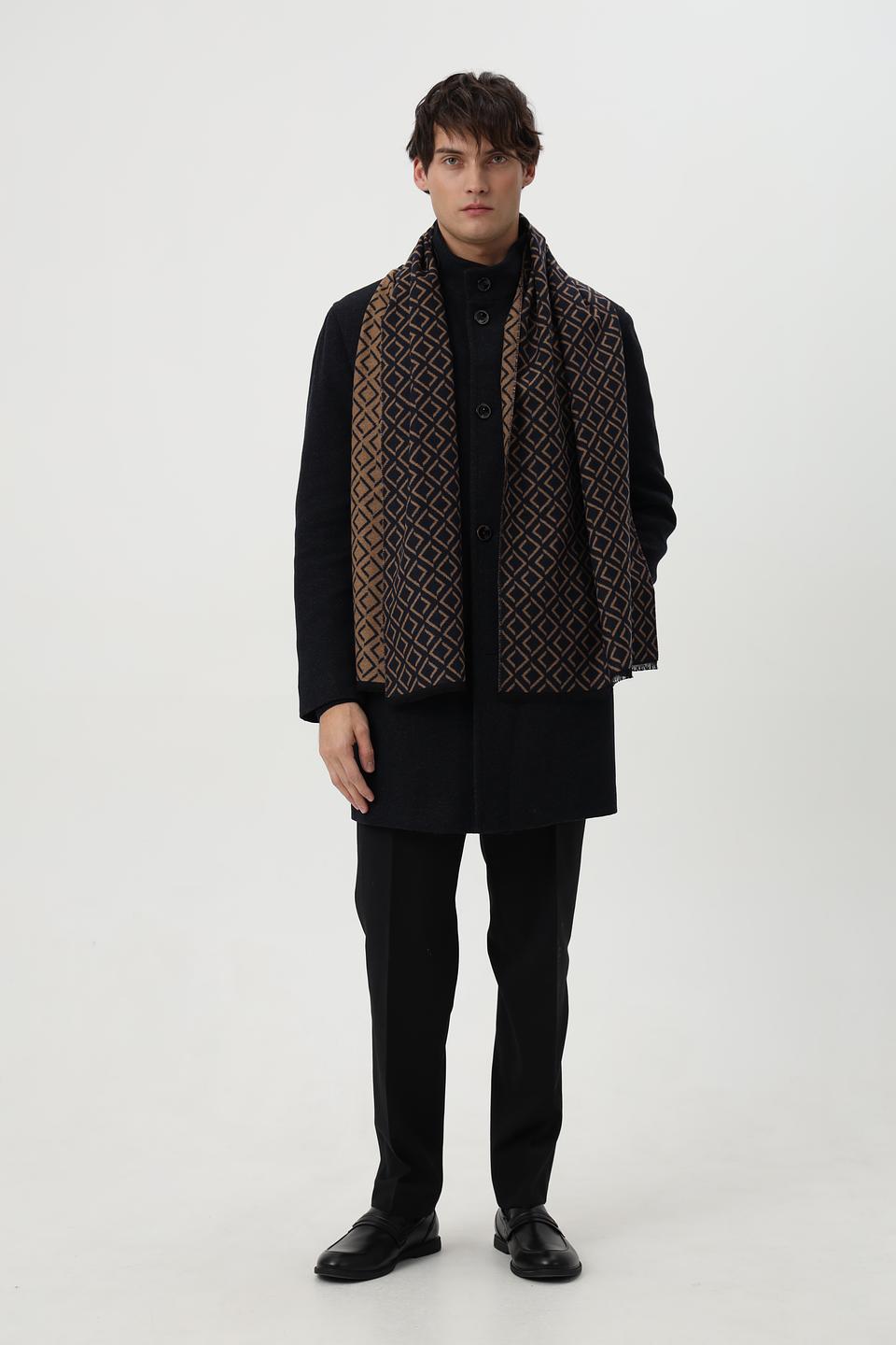 Шарф Bugatti ACC в клетку