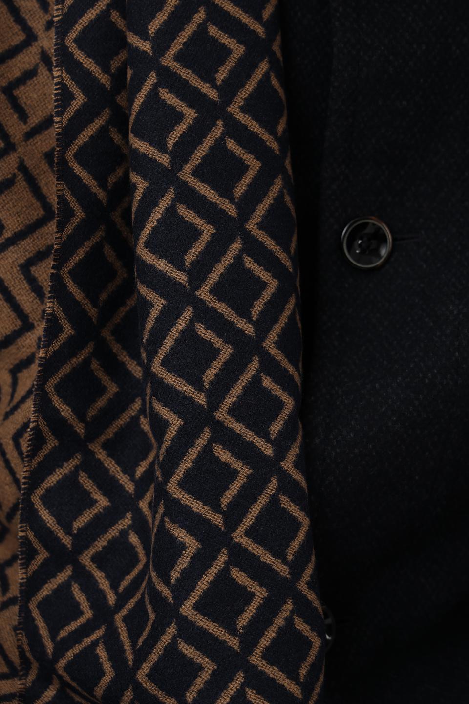 Шарф Bugatti ACC в клетку