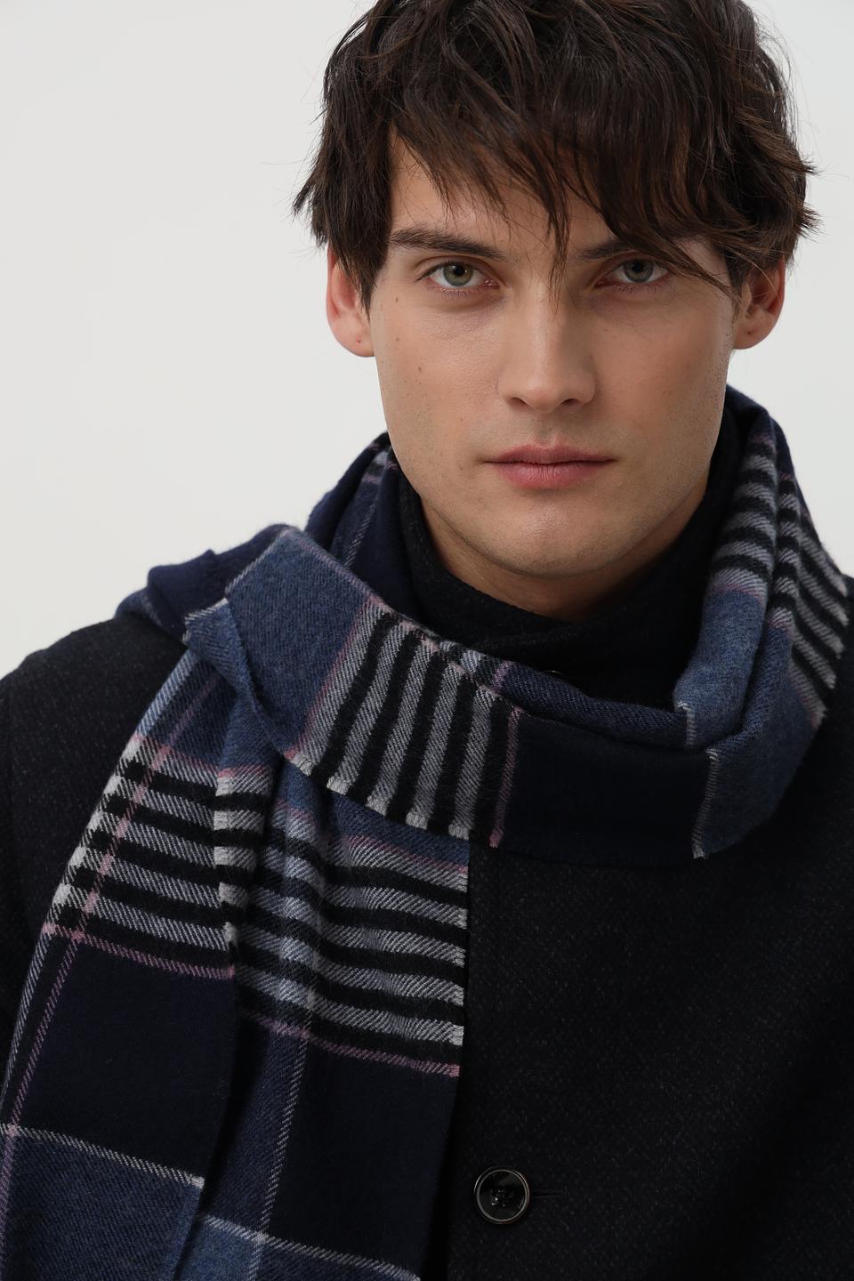 Шарф Bugatti ACC в клетку