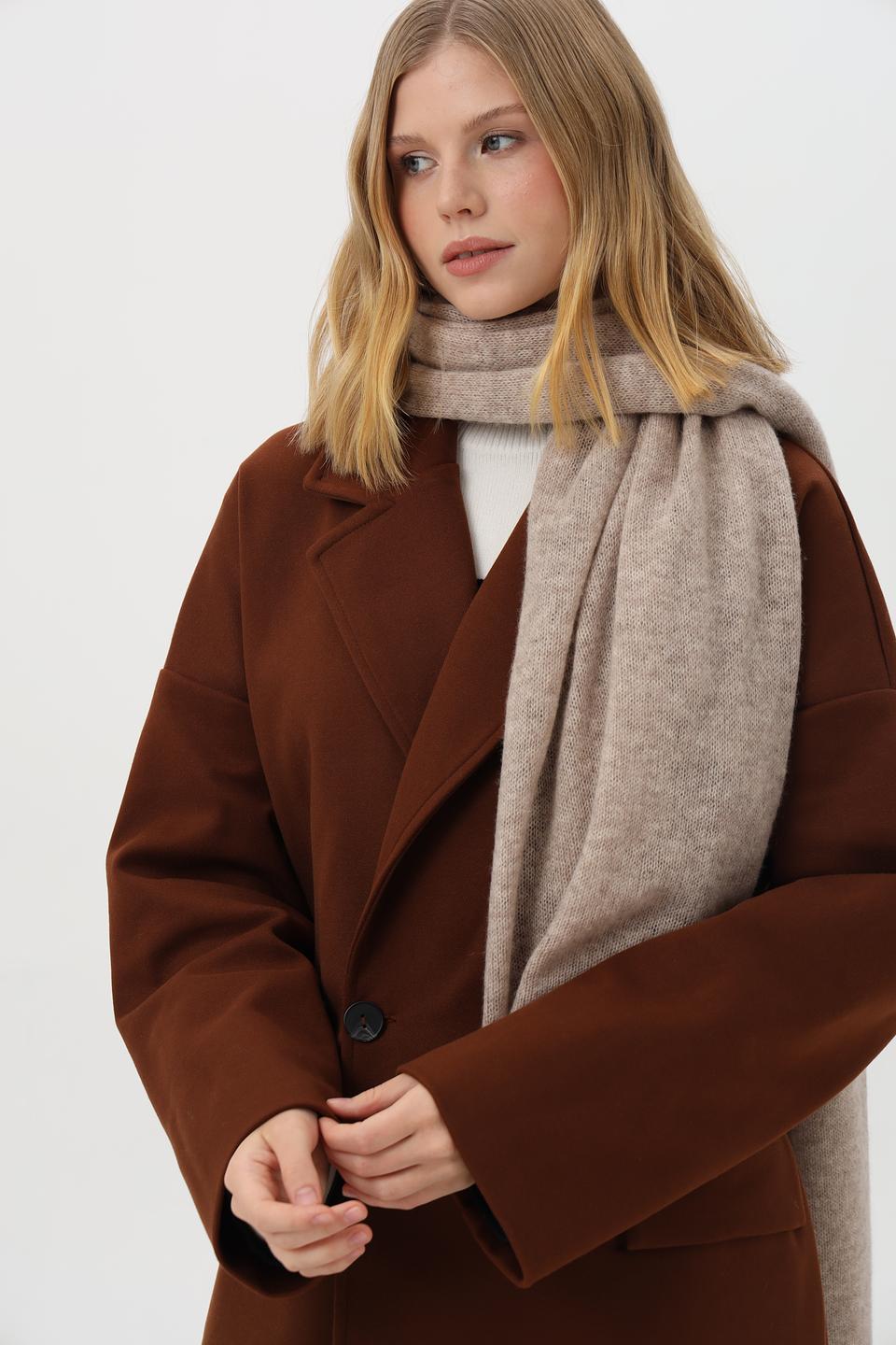 Шарф Fraas бежевый