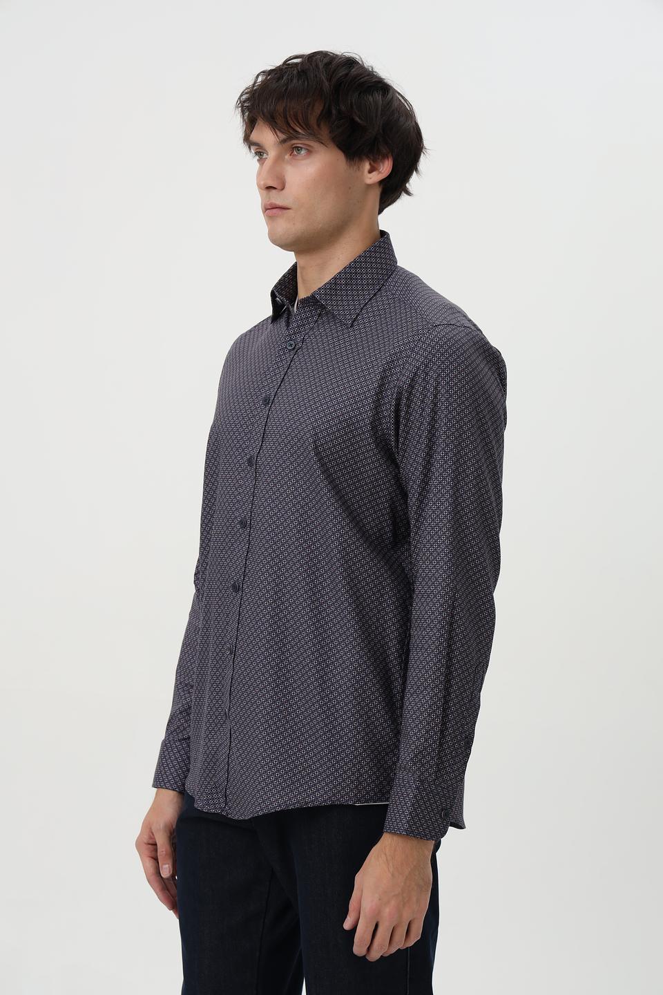 Рубашка Casa Moda с принтом