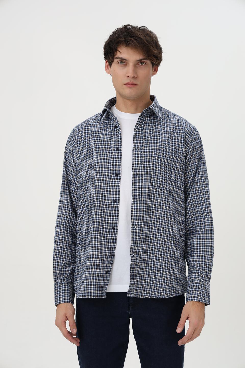 Рубашка Sea Barrier в клетку