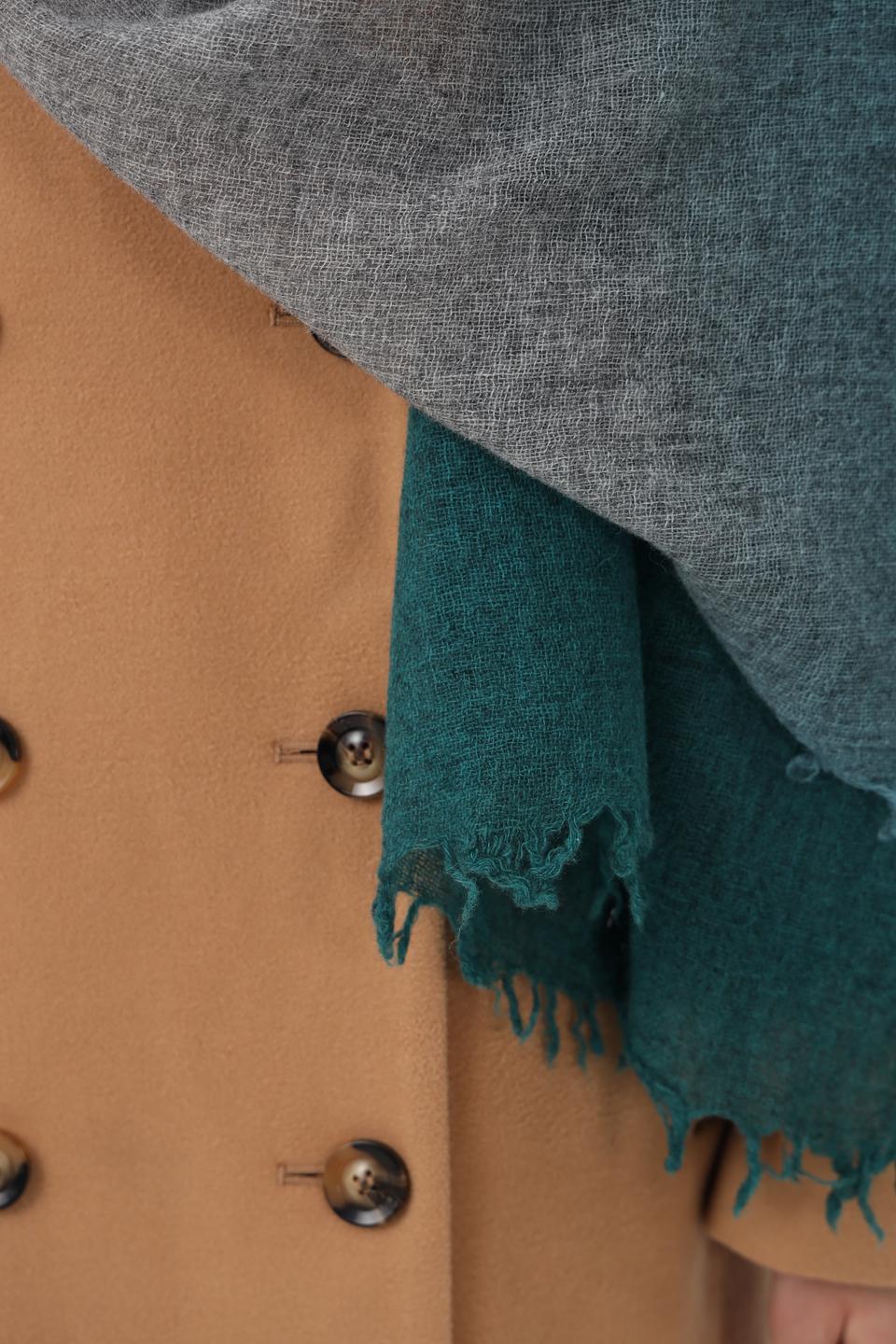 Шарф Fraas градиентный зелёный