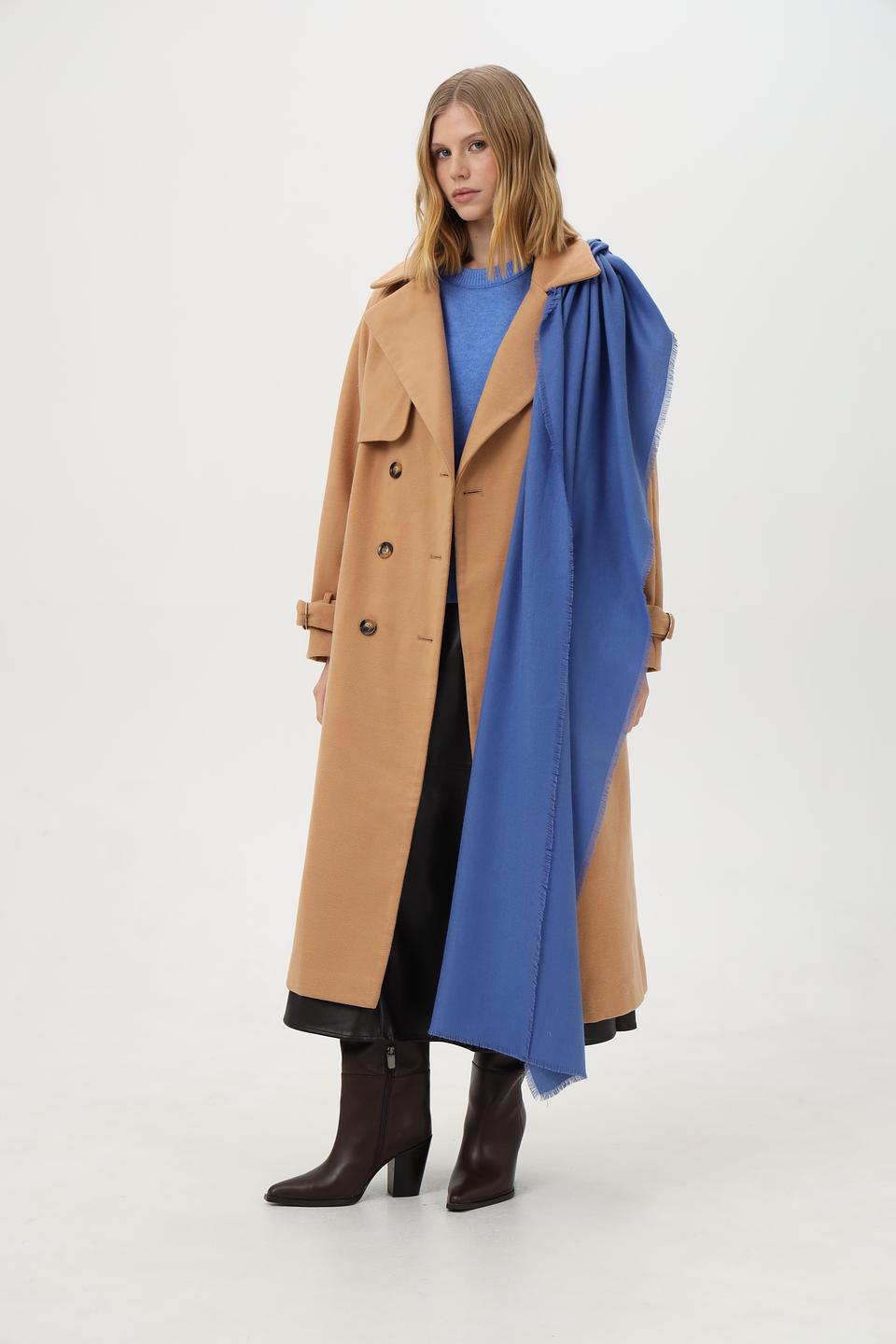 Шарф Oui женский синий