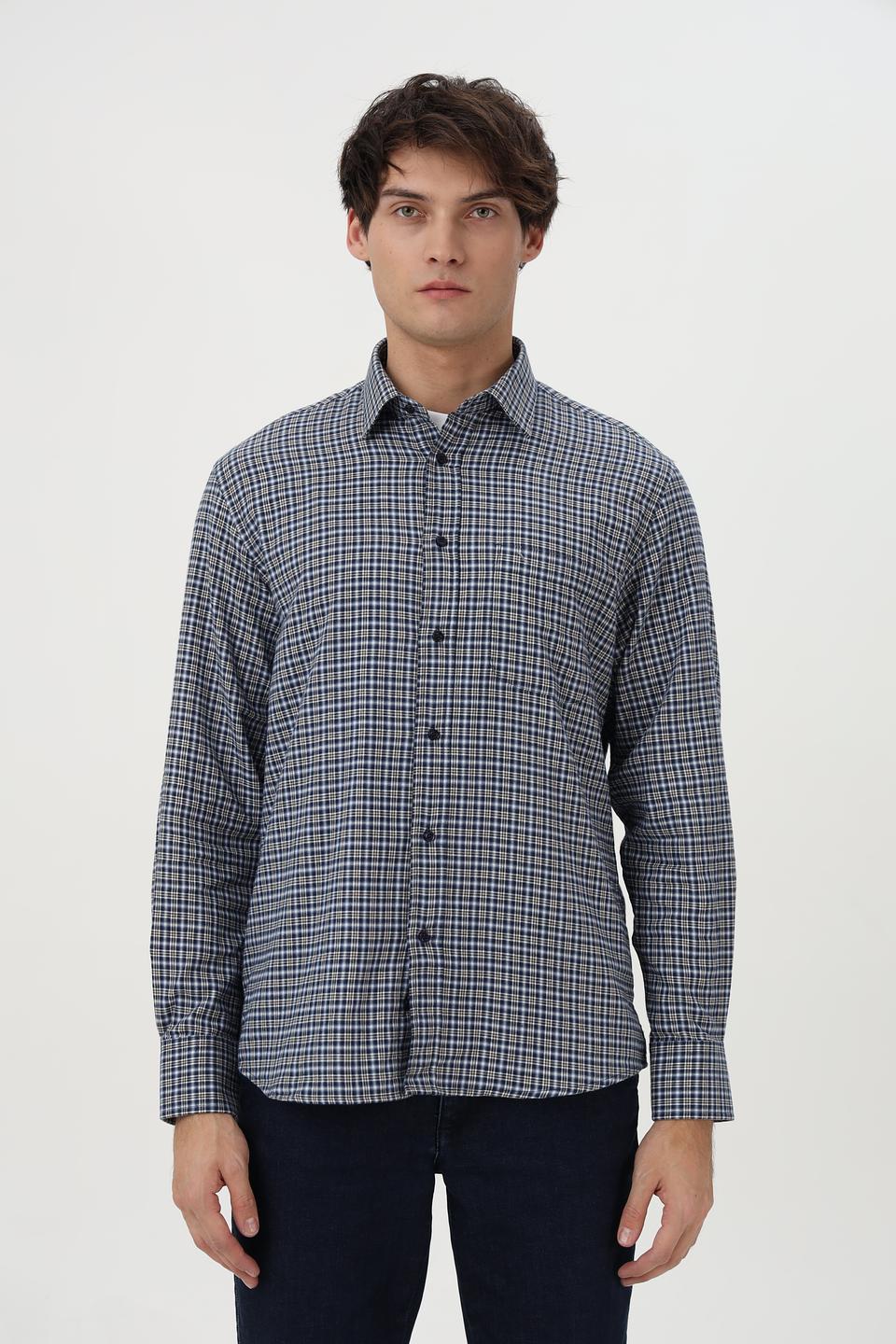 Рубашка Sea Barrier в клетку