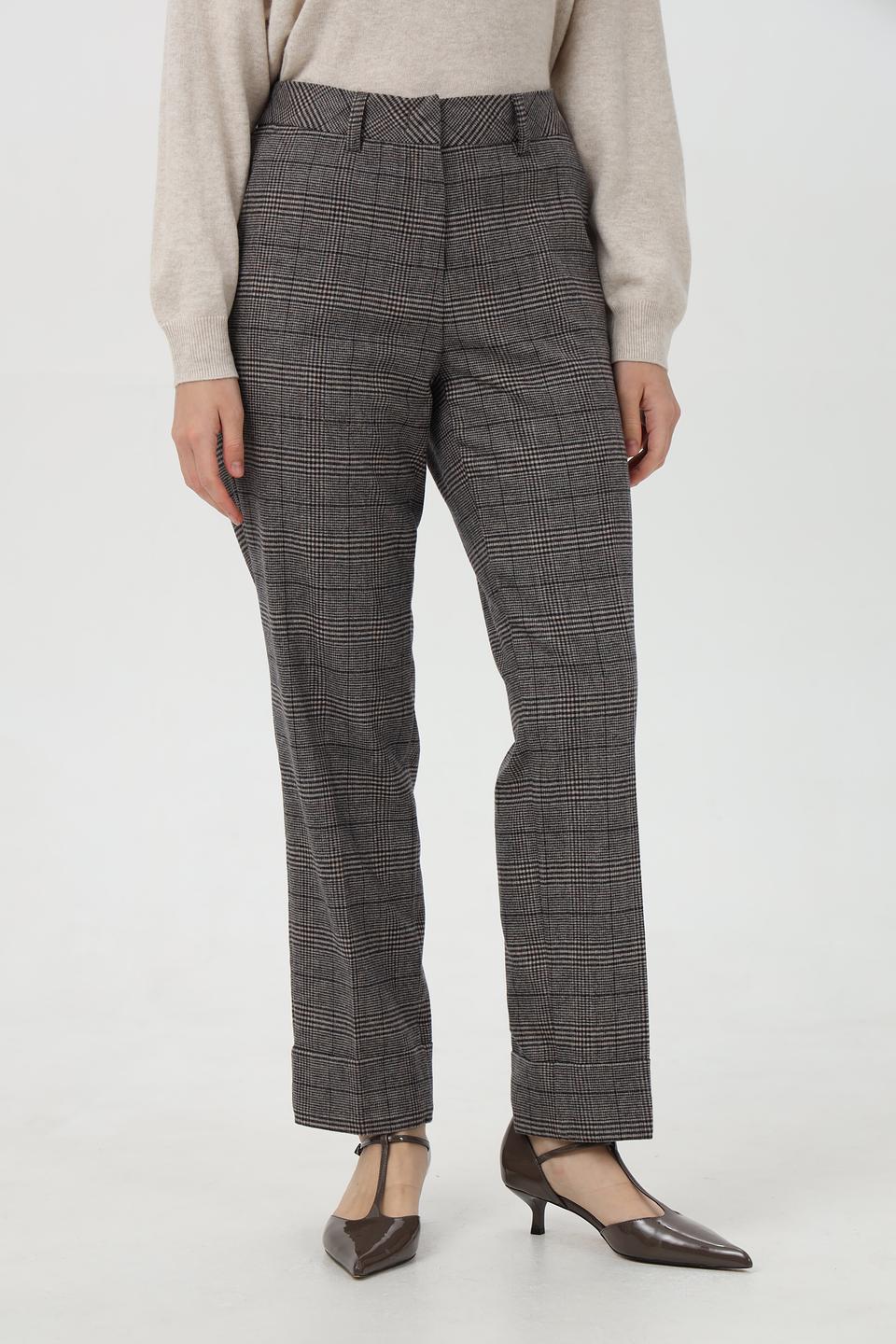 Брюки Anna Montana в клетку