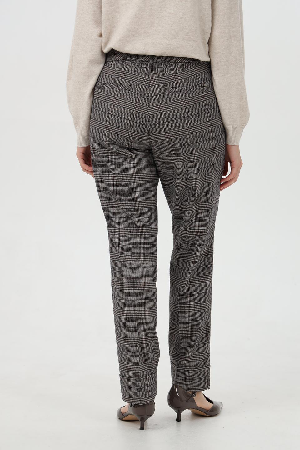 Брюки Anna Montana в клетку