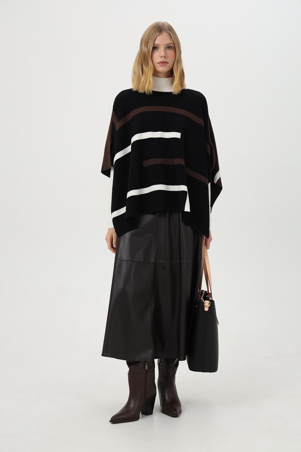 Пончо Steilmann в полоску