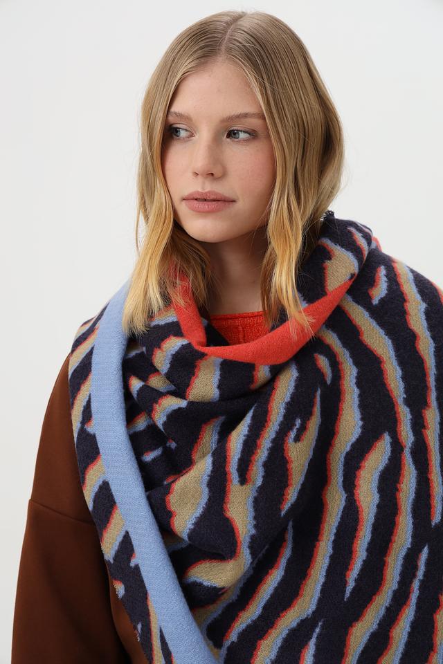 Шарф Bianca с тигровым принтом